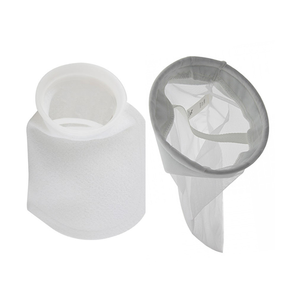 PP/PE/PPS/PTFE полиэфирные фильтры носки, пластиковые кольца сварные нетканые жидкости фильтр мешок для масла и более жидкой фильтрации