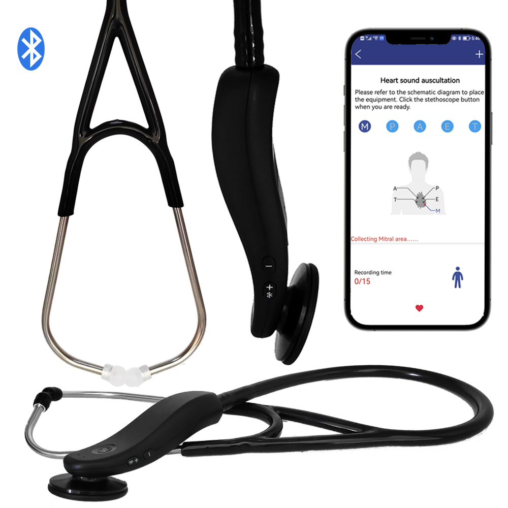 Medical cardiology digital stethoscope multifunctional stethoscope electronic