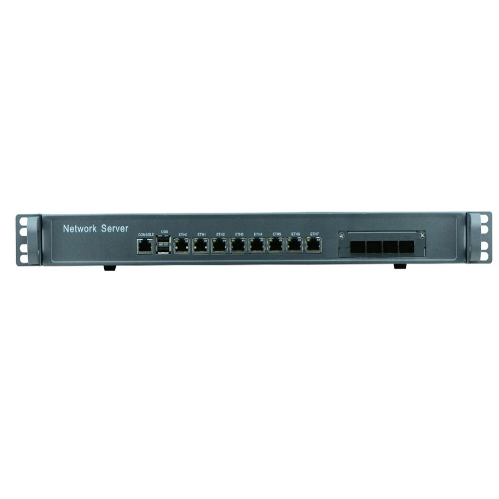 Partaker F8 i3 4160 3,6 ГГц Mikrotik PFSense рос Wayos 1U чехол сетевой брандмауэр маршрутизатор с 8 портами Gigabit Lan 4 SPF