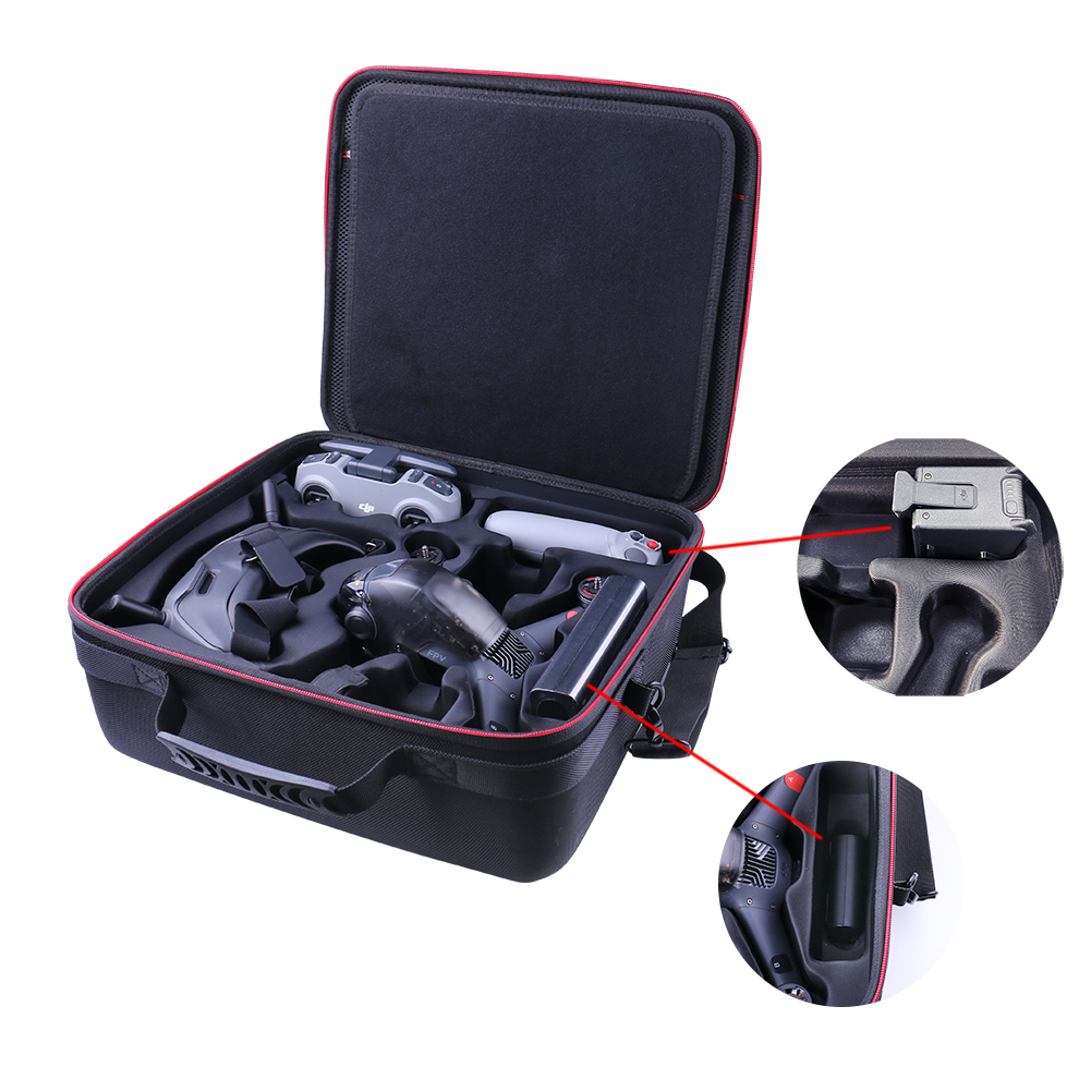 Жесткий чехол EVA для DJI FPV Fly Bag больше комбинированных FPV контроллеров движения DJI FPV Case