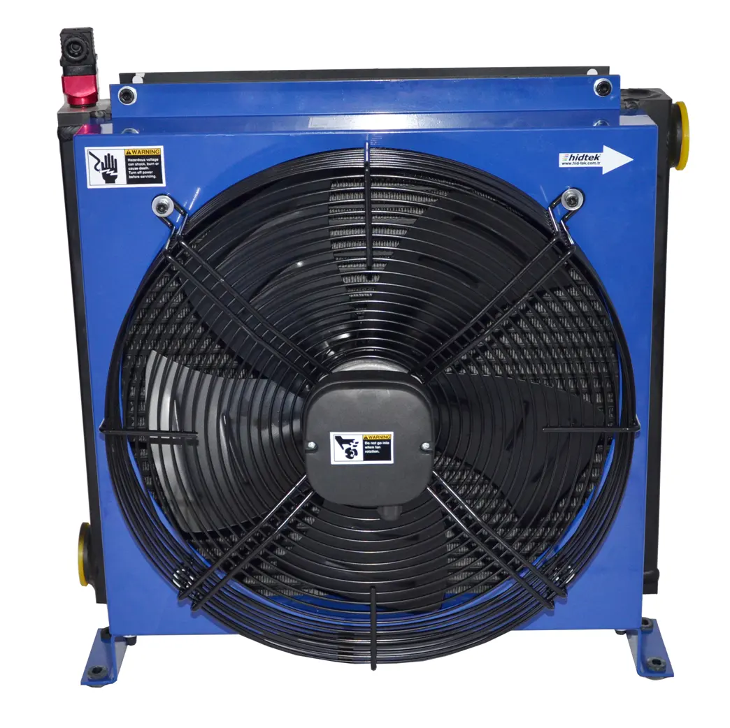 Supply DC 24 12V Hydraulic Fan Air Cooled Oil Cooler