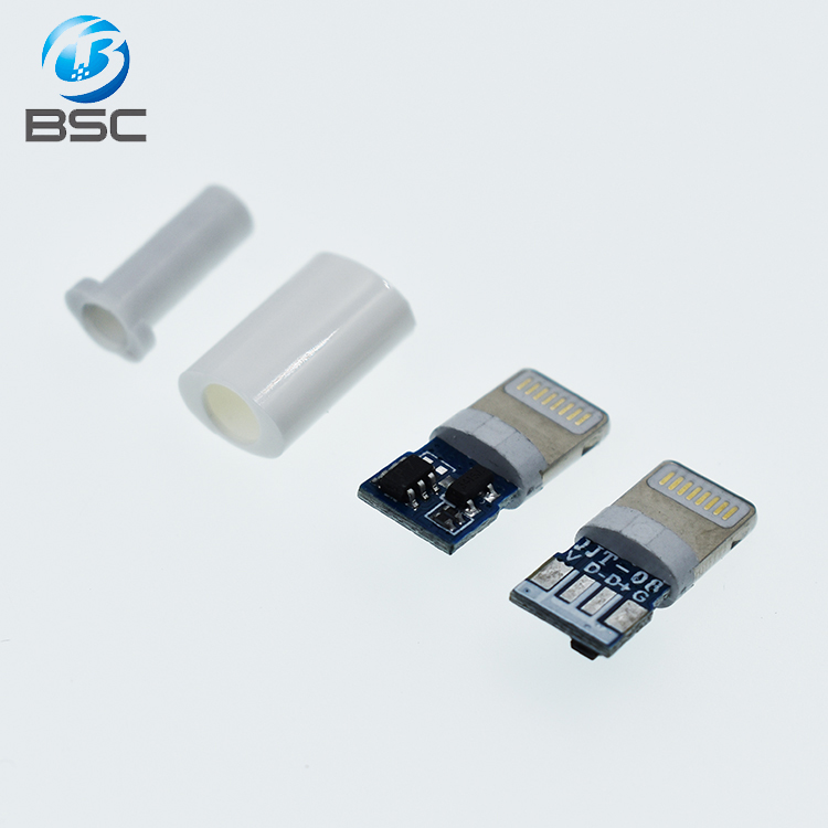 DIY 8 штырьковый разъем мобильного телефона usb зарядка
