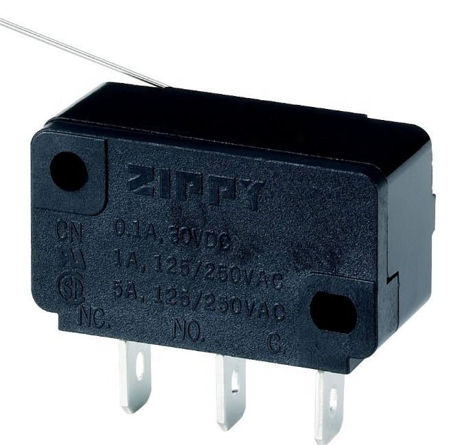 ZIPPY микро переключатель CNR-05S-03-Z 3PIN 5А Переключатель с длинным стальным проводом игровой автомат Монетный переключатель молочный чай машина новая и оригинальная
