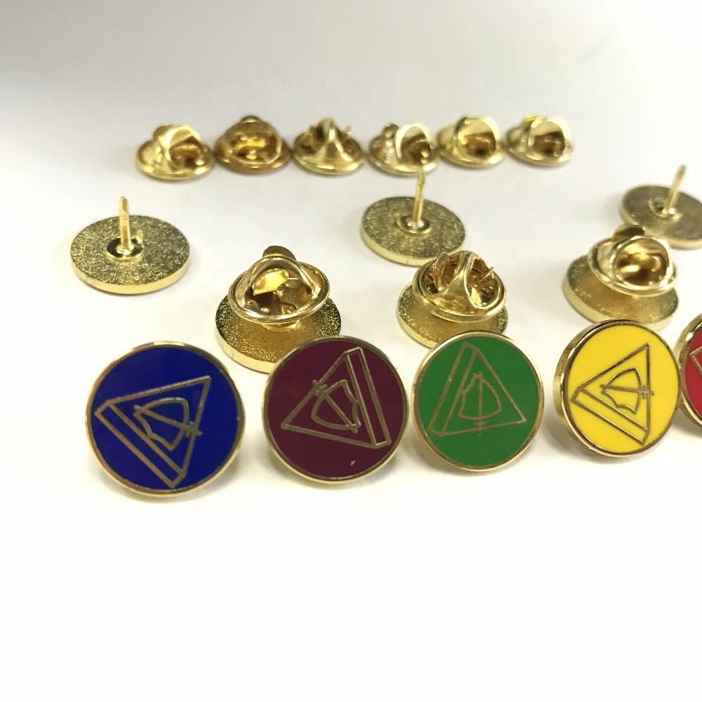 High quality supplier china custom cute easter animal enamel badge zinc alloy gold masonic lapel pin