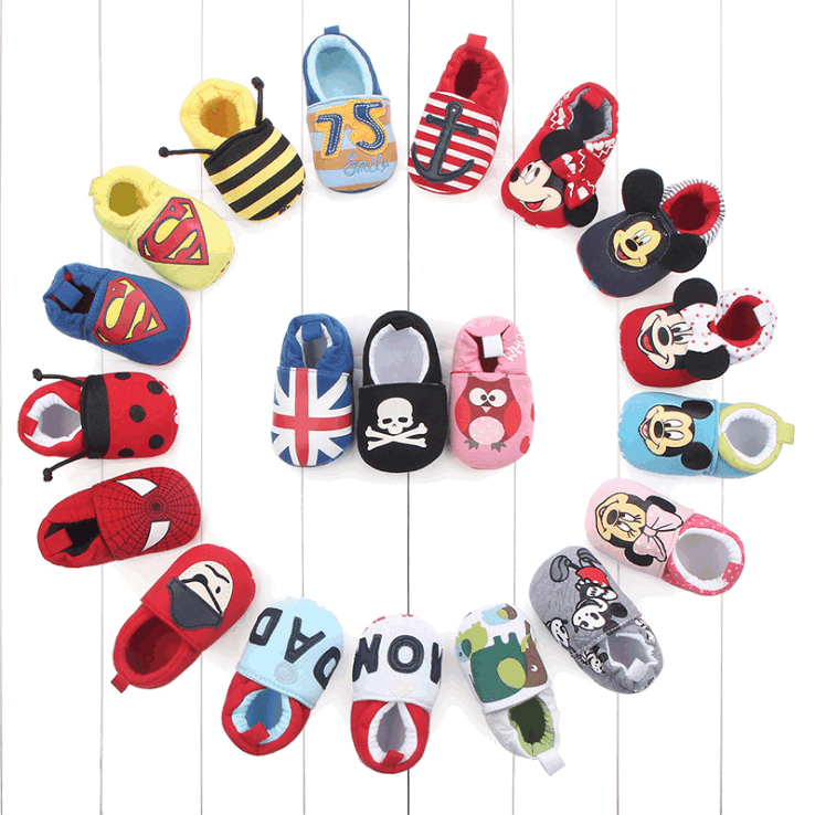 Kids sneaker lovely newborn baby shoes kids first walk shoes comfortable Baby boys cotton Shoes