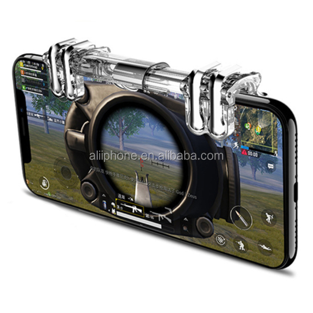 Drop ship mobile phone game controller K9 mini joystick shooting buttons fire aim key for pubg trigger shooter controller