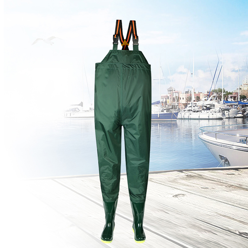 Factory Price Top Selling Waterproof Pants Boots Fly Fishing Suit Wader, Fishing+Wader+Boots