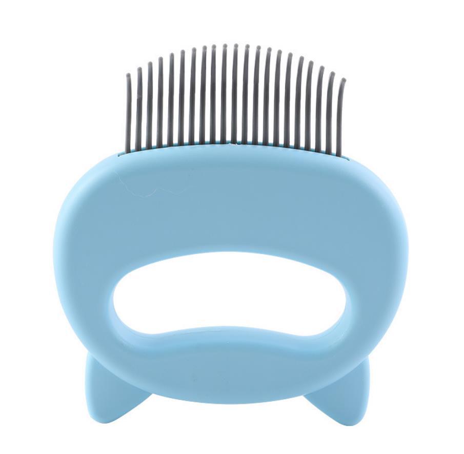 Cat Comb Pet Short & Long Hair Removal Massaging Shell Comb Soft Deshedding Brush Grooming And Shedding Matted Fur