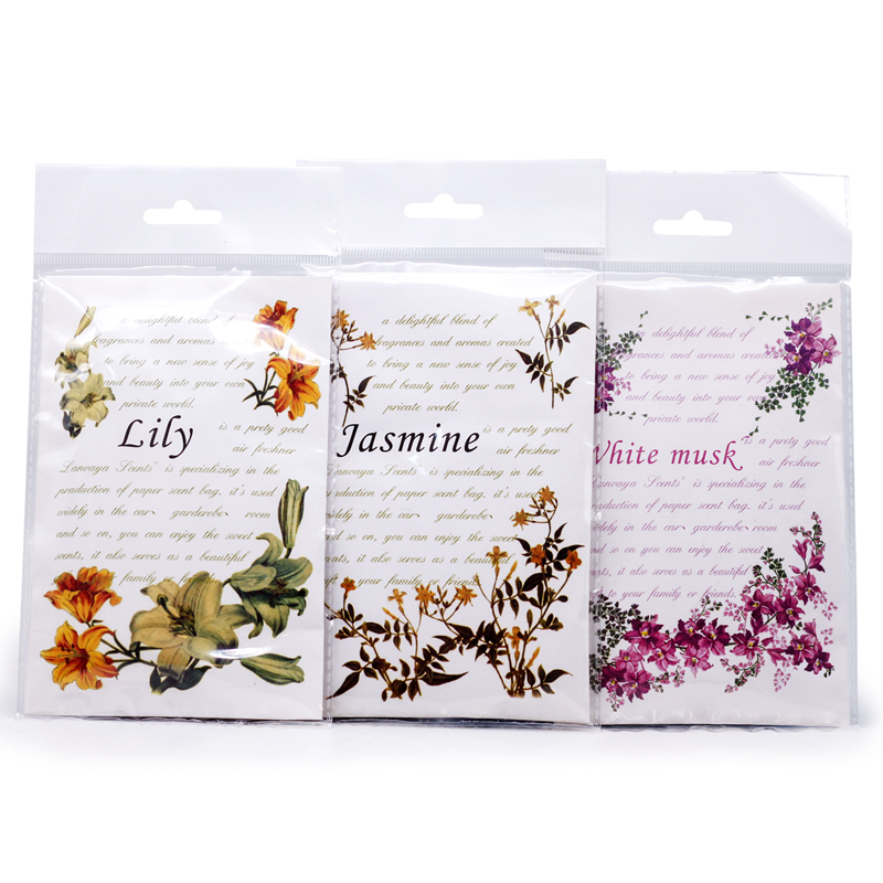 envelop sachet vermiculite air freshener sachet