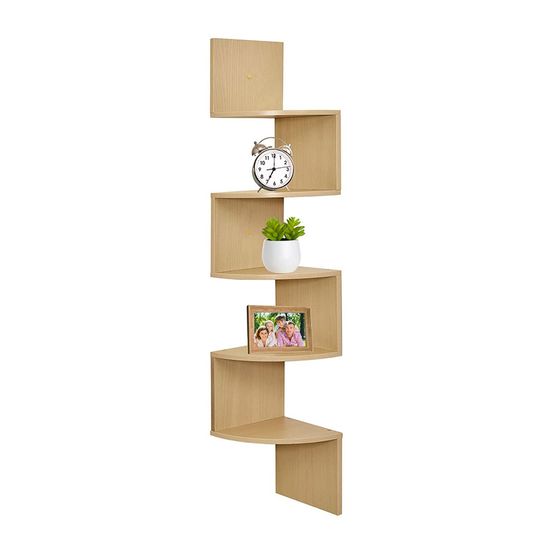 Home Furniture Multi-Functional Floating Shelf Living Room Wooden Corner Shelf MDF Decoration Storage Display Floating Furniture