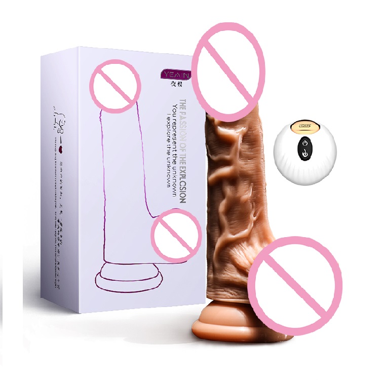 Silicon Dildo Vibrators Wireless Remote Control Suction Cup Penis Realistic Dildo Sex Toys massage For Adult Women Masturbate