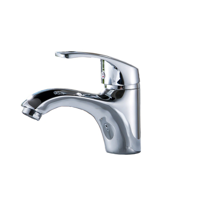 Discount style bathroom wash basin single hole hot and cold water faucet basin faucet wash basin faucet OEM