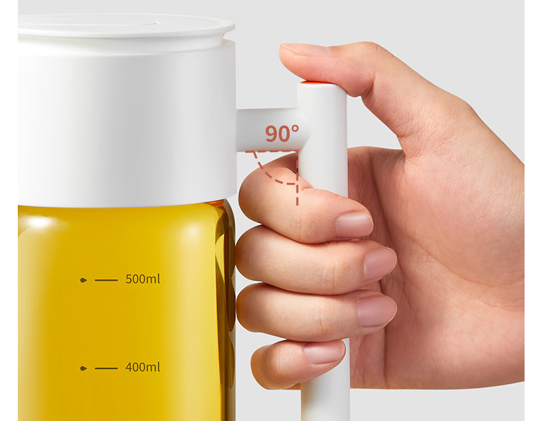 Soy Sauce and Vinegar Seasoning Household Kitchen Contains Automatic Oil Bottle Without Oil Hanging
