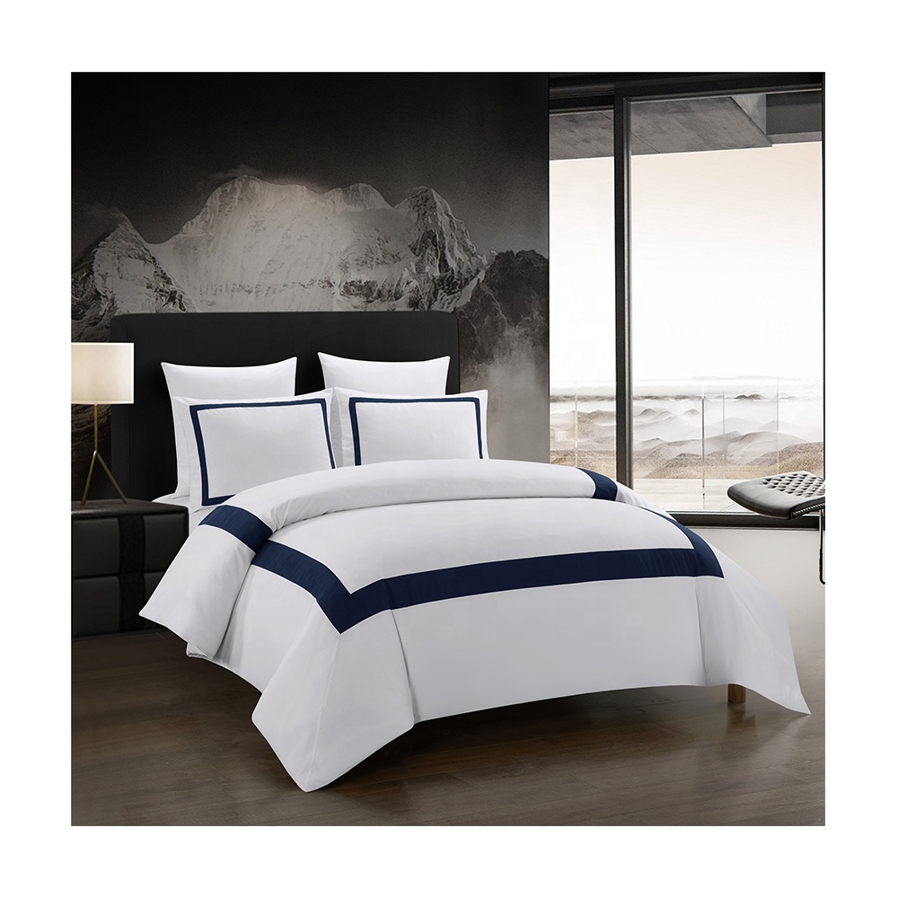 Luxury 100% Egyptian Cotton Bed Linen bed Sheets Bedding 5 Star Hotel Bedding Set