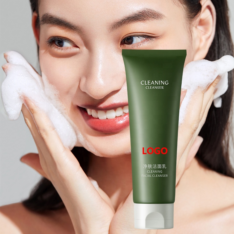 OEM Face Wash Facial Cleanser For Sensitive Skin Makeup Removing Cleansing Mousse Hydrating White Truffle Facial Cleanser