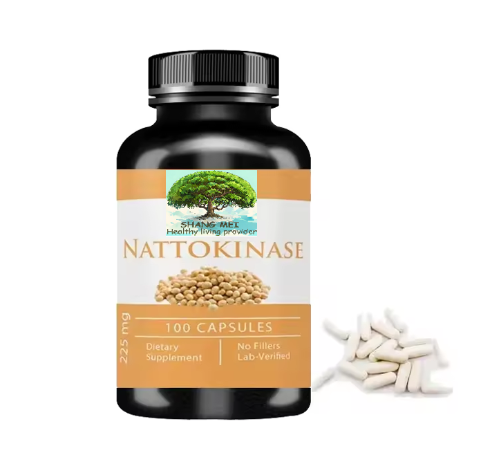 Oem 1000mg Serrapeptase Natto Extract Supplement Enzymes Tablets Nattokinase Capsules