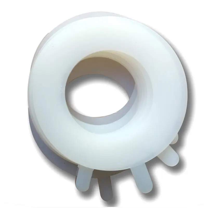 Custom Heat Resistant Translucent Silica Gel 3mm 5mm Flange Rubber Gasket