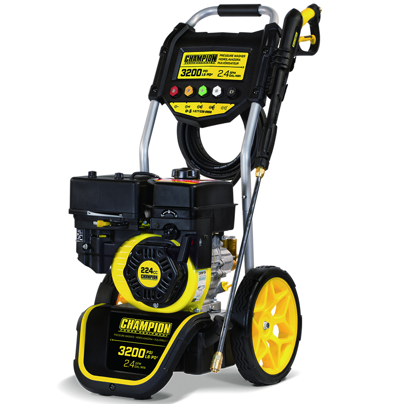 Высококачественная мощная мойка автомобиля Champion 3200 PSI, портативная мойка высокого давления