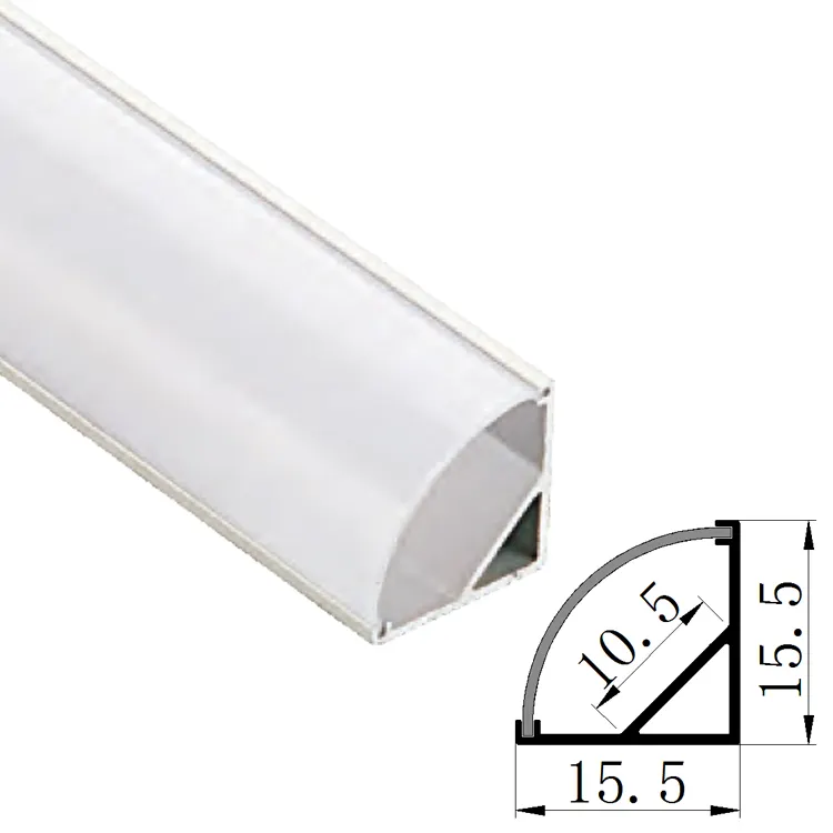 Aluminium Linear Profile Aluminium Profile Corner V Shaped Extrusion Profile Linear Light Profile Industrial For Work Table
