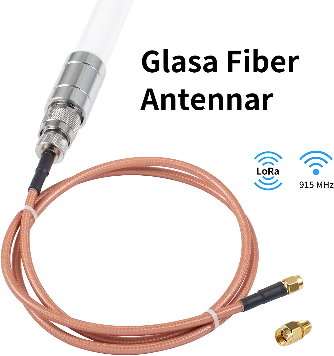 manufacturer 5Ghz 5.8GHz long distance mimo wifi omni fiberglass outdoor waterproof antenna N Female connecto