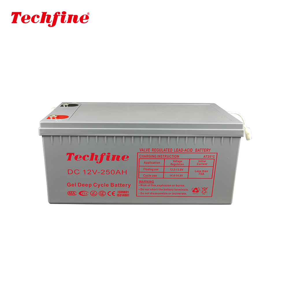 12V250AHsolar generator battery 12v deep cycle solar battery system solar