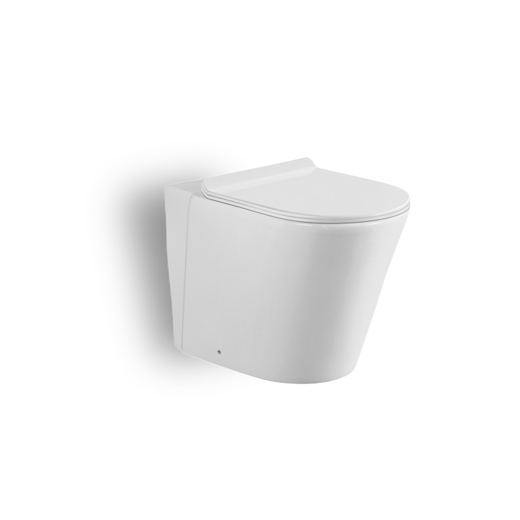 Medyag YGZ-125 Customized Color Two Piece WC Rimless Ceramic Wall Hung Toilet