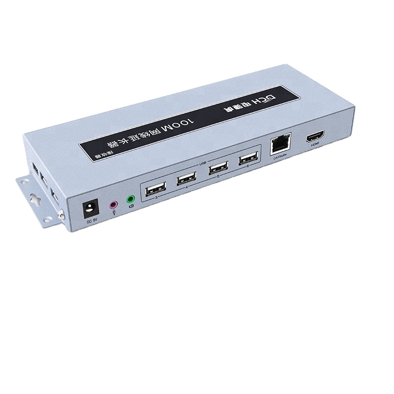 Профессиональный Ethernet 3840*2160m 30 гц 4K USB HDMI KVM Extender over CAT5e/6e