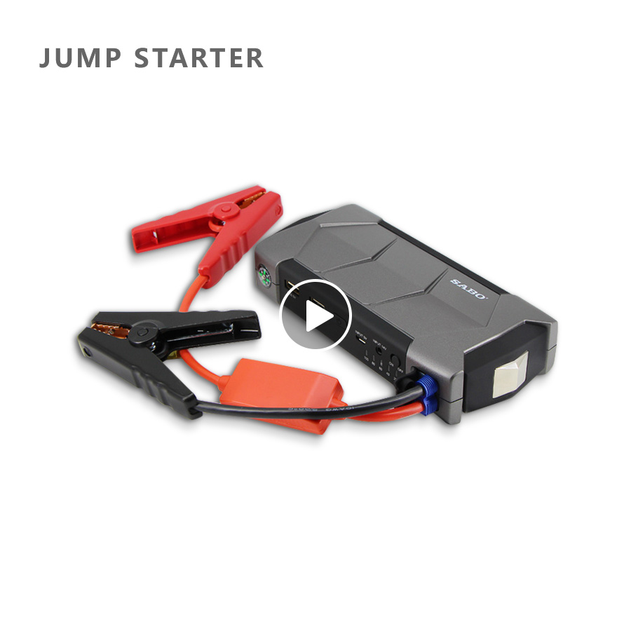 Portable Power Bank Lcd, 12V Car Jump Start Rugged Geek Battery Jump Starter Car Battery Car Emergency Starting Power