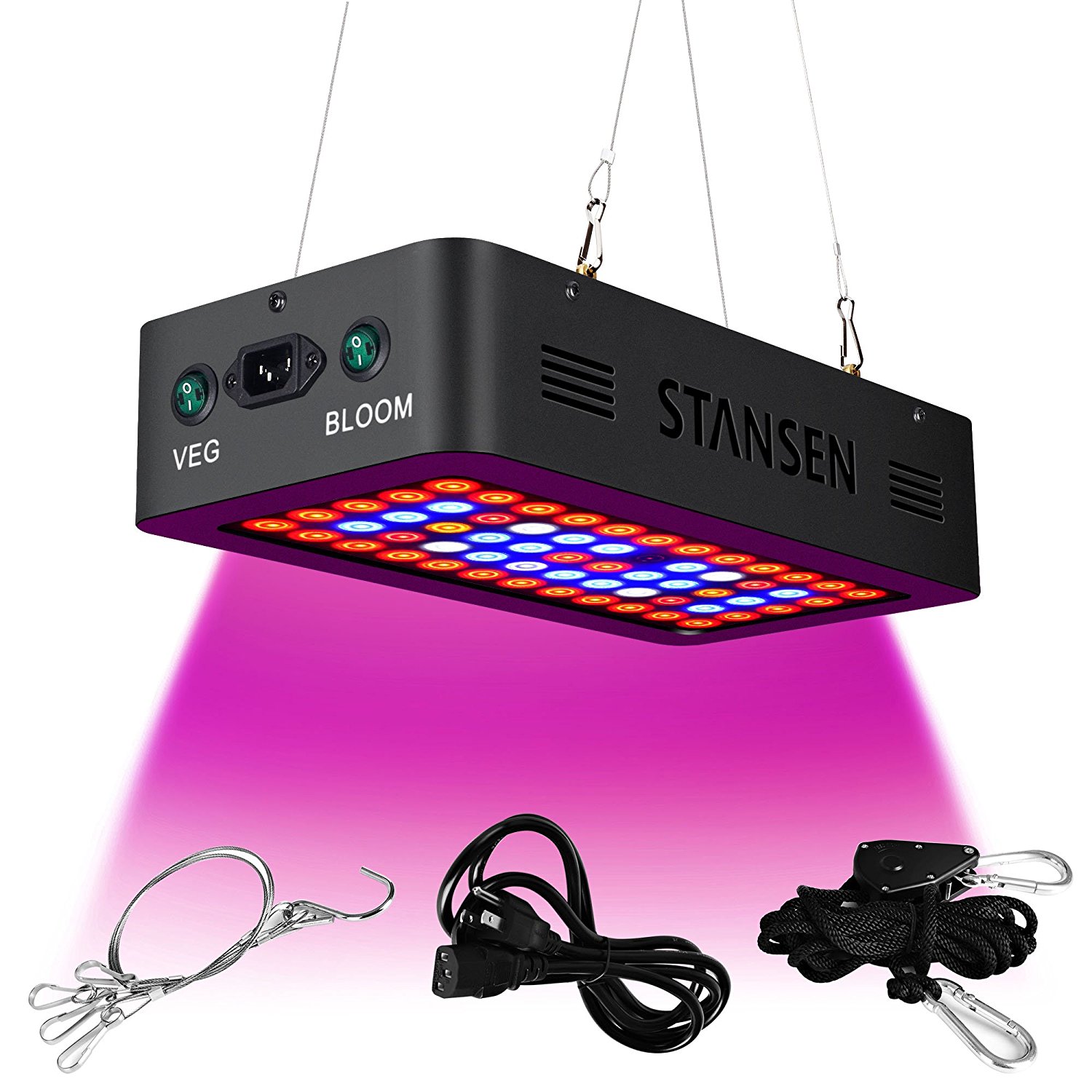 600 ватт LED Grow Light несколько спектральных комбинаций, чтобы удовлетворить рост различных растений на всех этапах