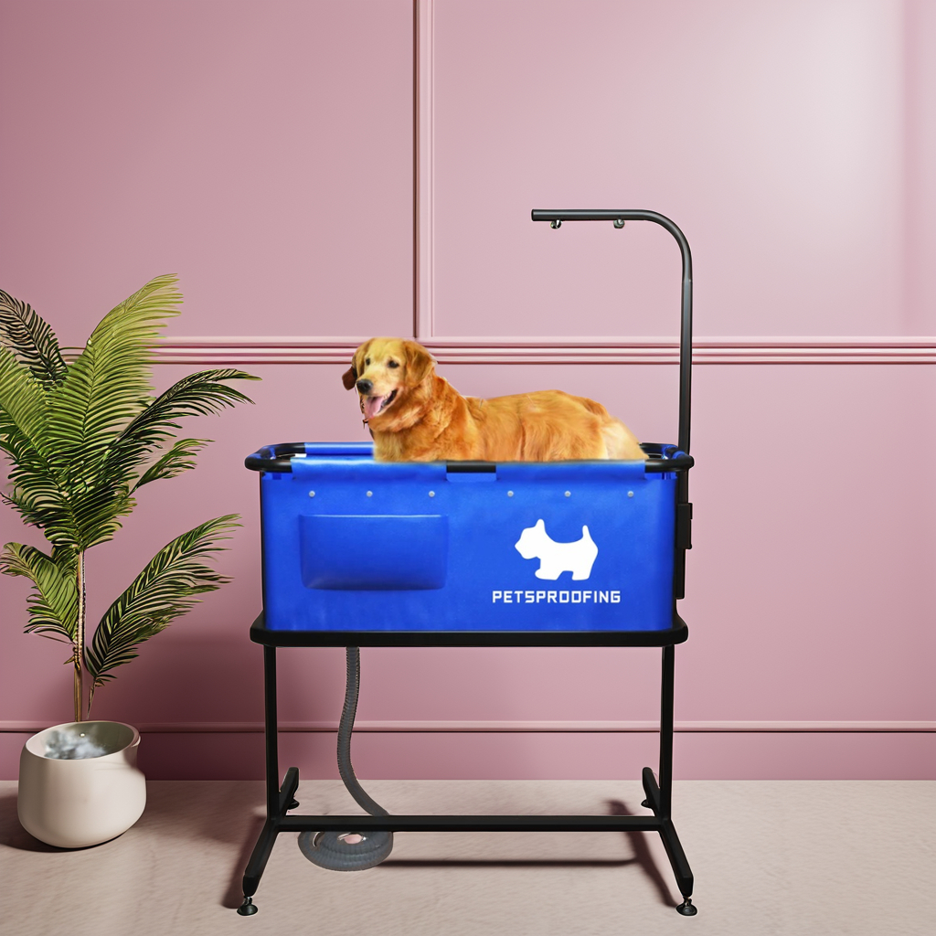Novelty Designed Collapsible Foldable Stainless Steel ABS Plastic Dog Pet Commercial Shower Spa Bath Bathtub Sustainable