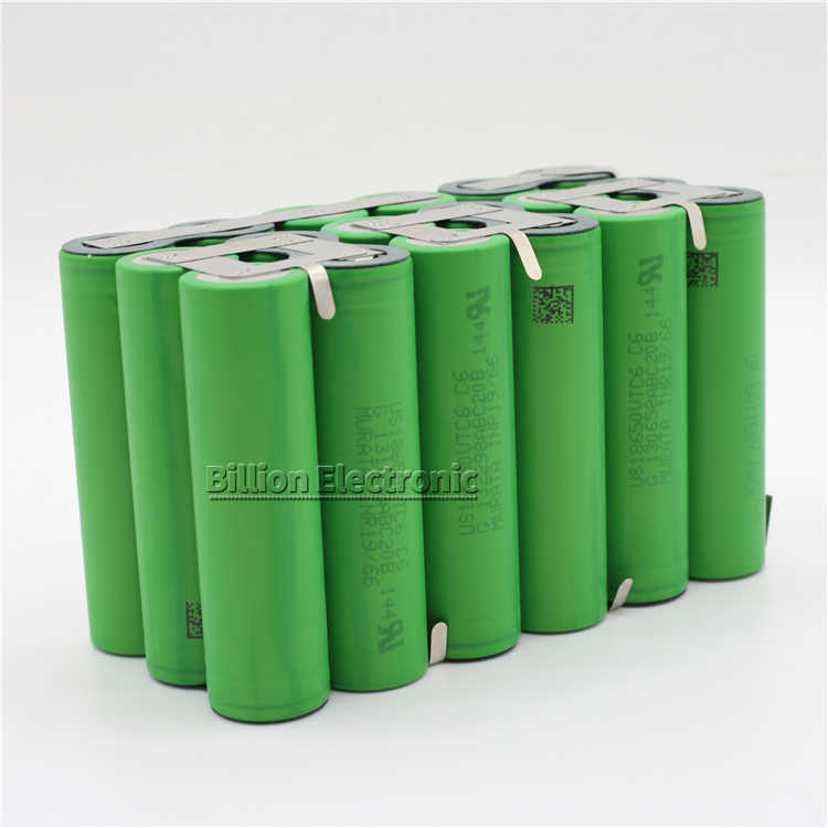 33,3 V 9S2P VTC6 33V 6000mAh глубокий цикл 18650 Custom Battery Pack Power Solution модель самолета
