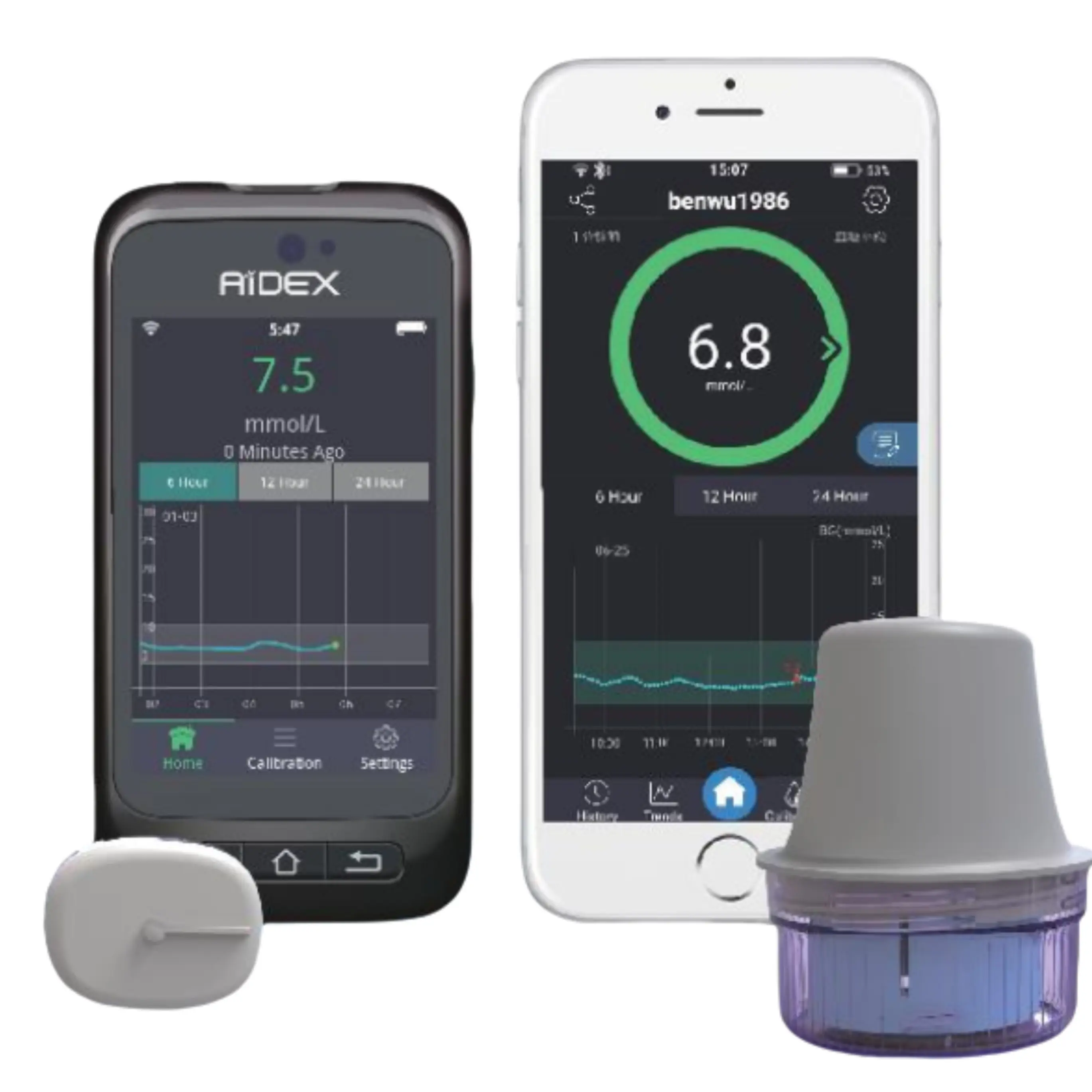 new libre freestyl sensor flash monitoring and blood glucose cgm sensor blood glucose monitor