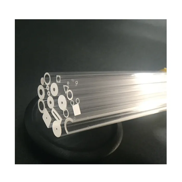 ZCQ Hot sale transparent quartz capillary tube types