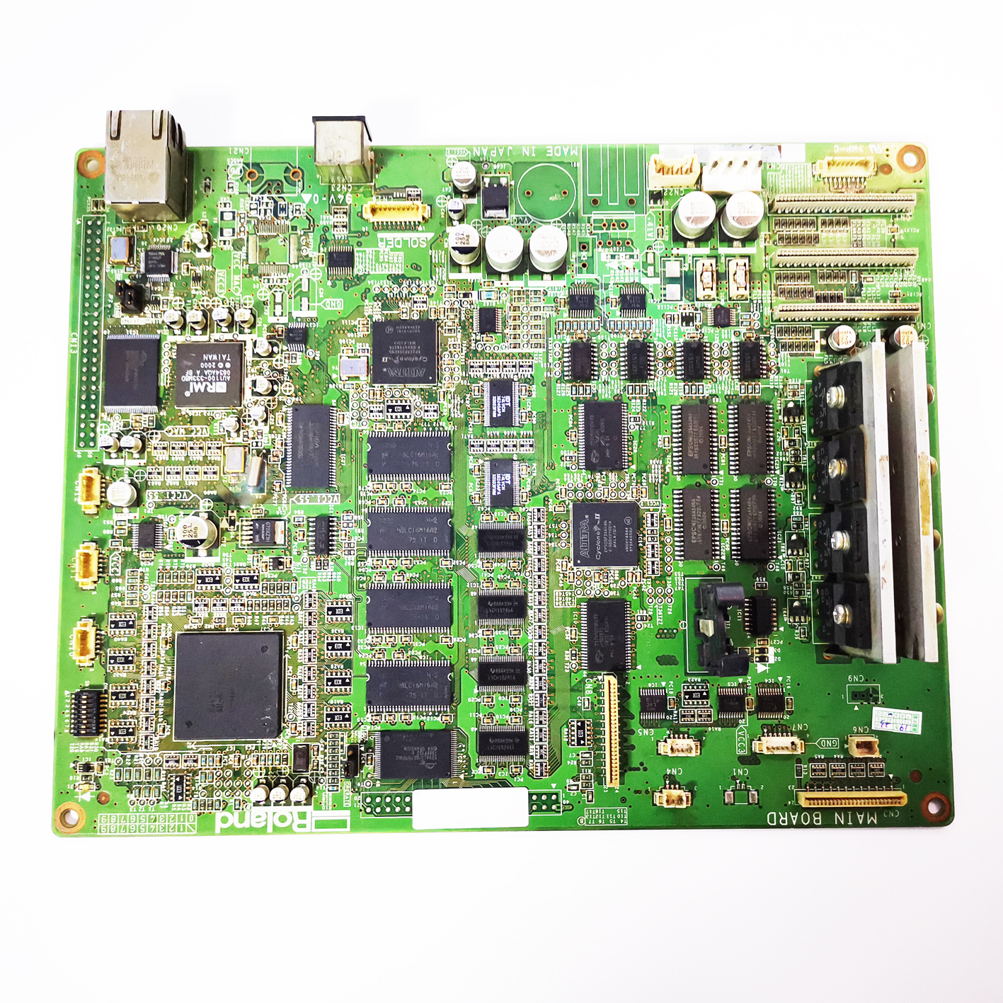 Б/у запасные части roland RS640/RS540 материнская плата 6700989010 в хорошем состоянии