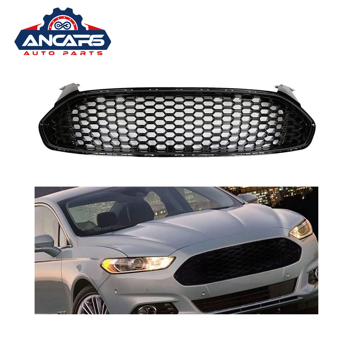 Автозапчасти для переднего бампера, решетка для Ford Fusion 2013 2014 2015 2016 DS7Z8200BA, DS7Z-8200BA