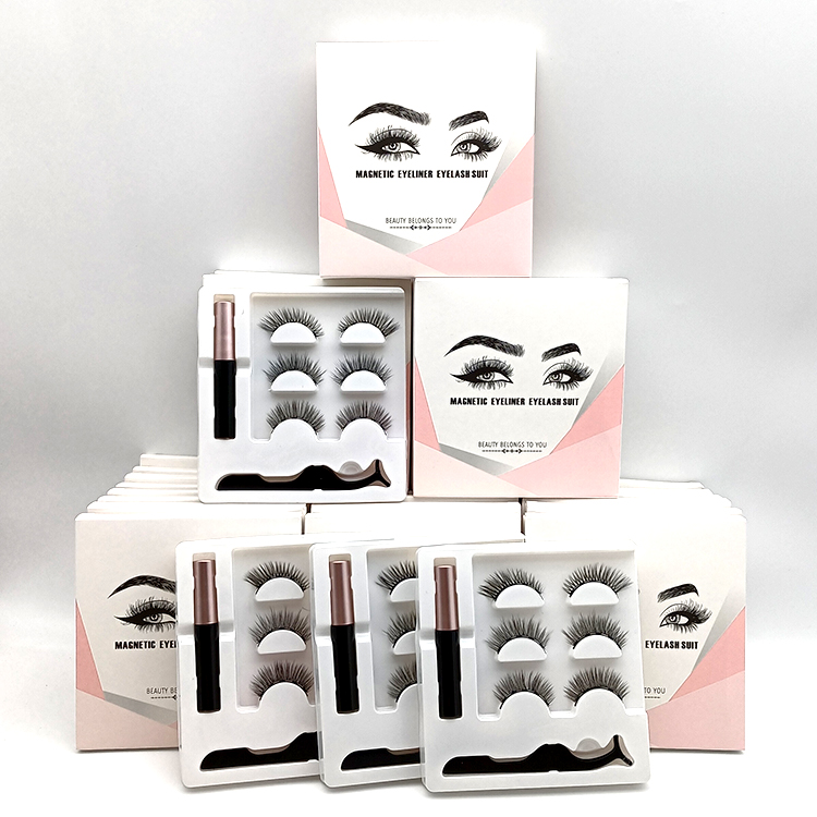 Lashes3d оптовая продажа поставщика магнитный ресницы и вкладыш Магнитный ресницы