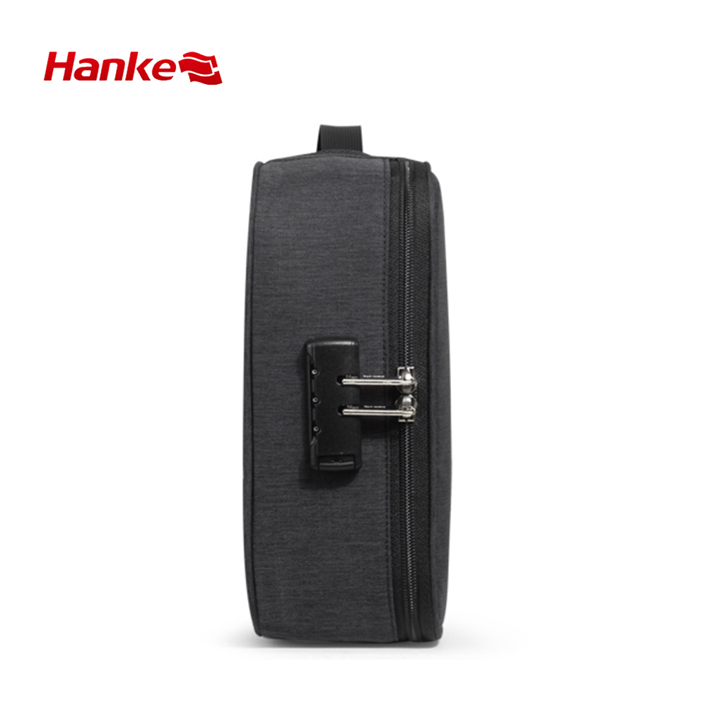 Трехслойная сумка Hanke для хранения документов с сертификатом, Портативная сумка для сортировки и хранения документов с замком, сумка для паспорта
