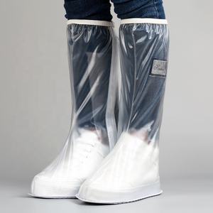 Durable thick plastic disposable rain boot covers making machine