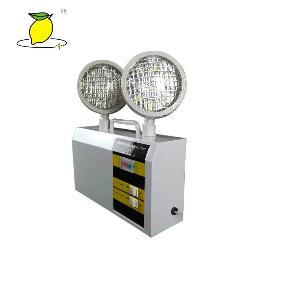 Led Emergency Lights Manufacturers Automatic LED Twin Spot Emergency Light