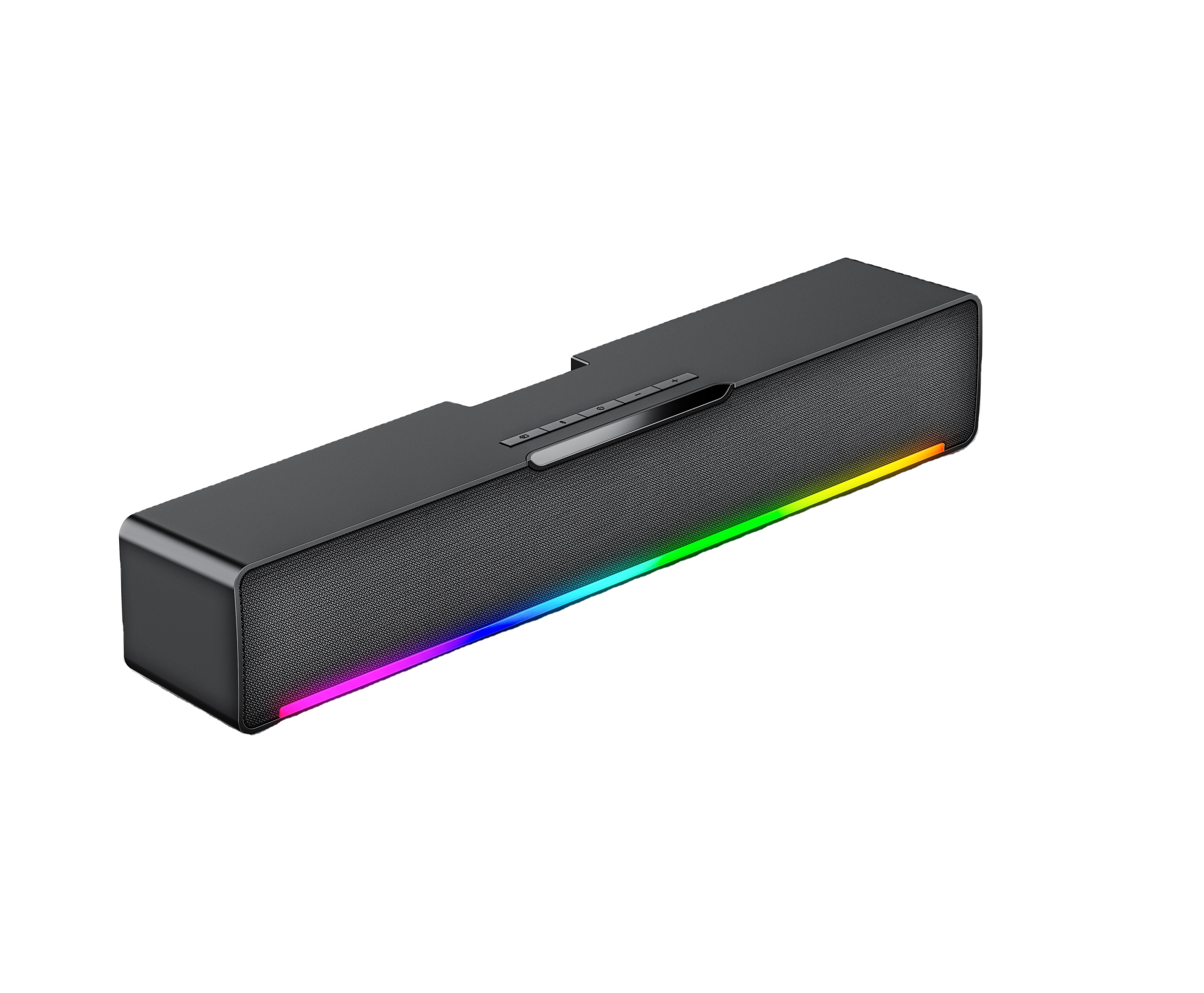 Сабвуфер 15 Вт для компьютера, ТВ, игр, Bluetooth, бас, звуковая панель, светодиодный динамик