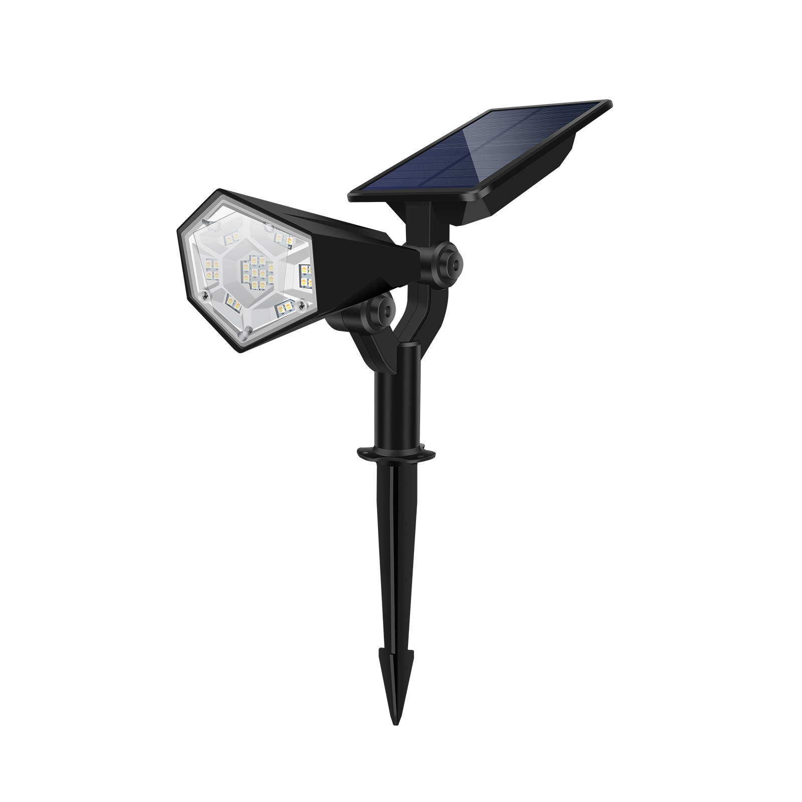 Solar powered led street garden backyard lights outdoor 2021 with wide luminous area