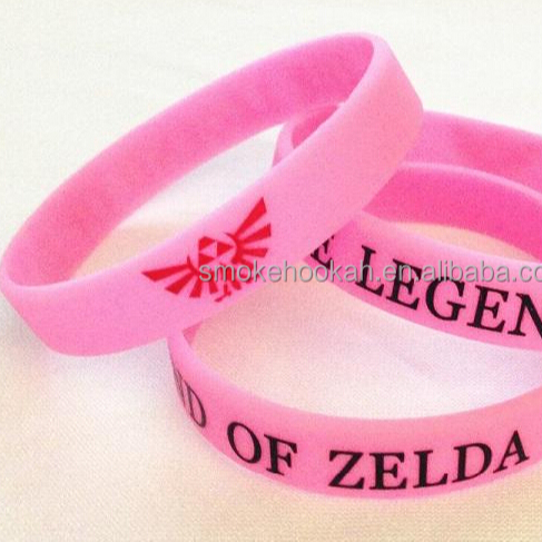 fashion rubber bracelet, cool wristband, wrist band delicate gift