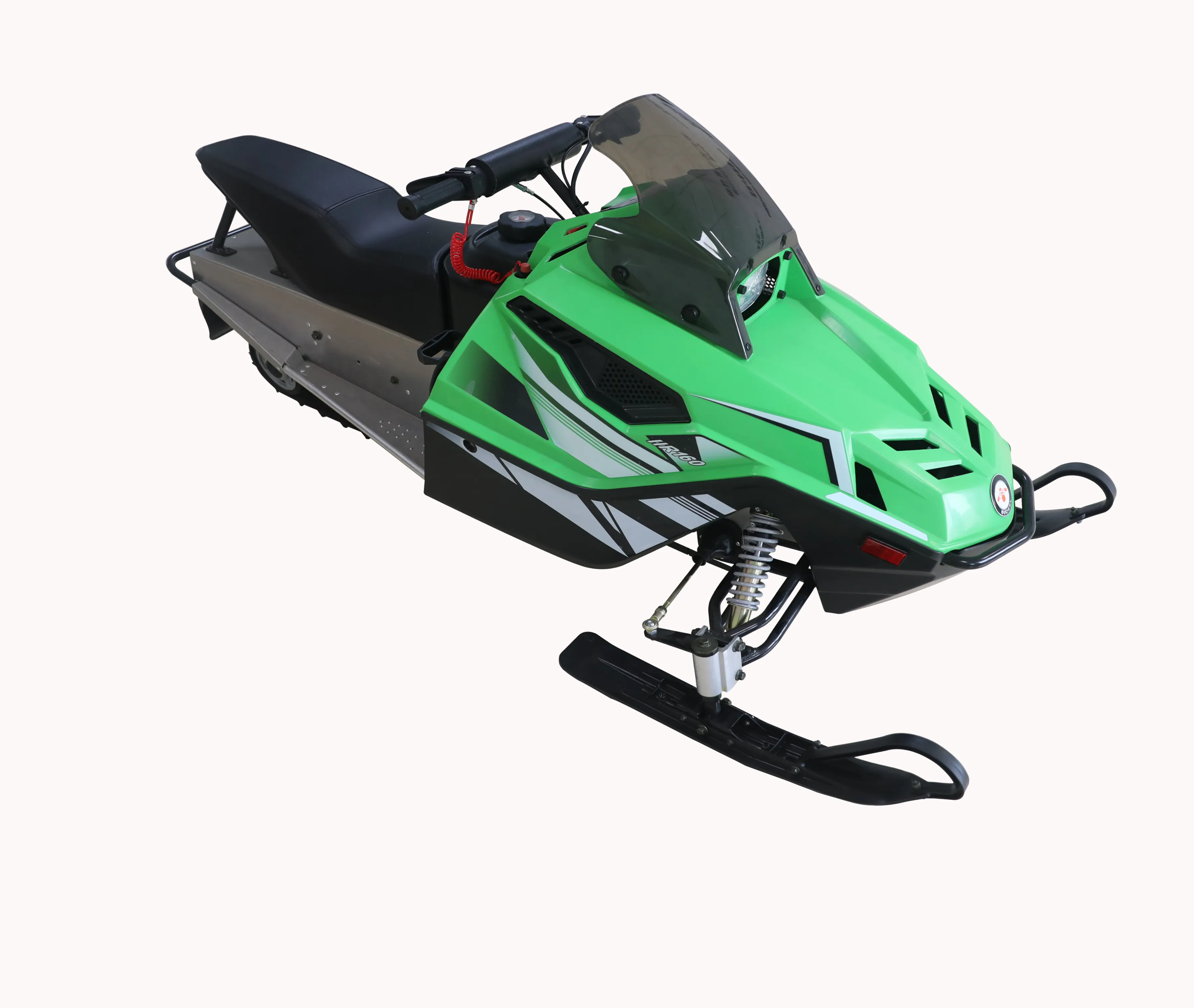 Factory Wholesale Lextra 4 Stroke 160cc Chinese Kids Children Snowmobile Gasoline Snowscooter Snow Scooter