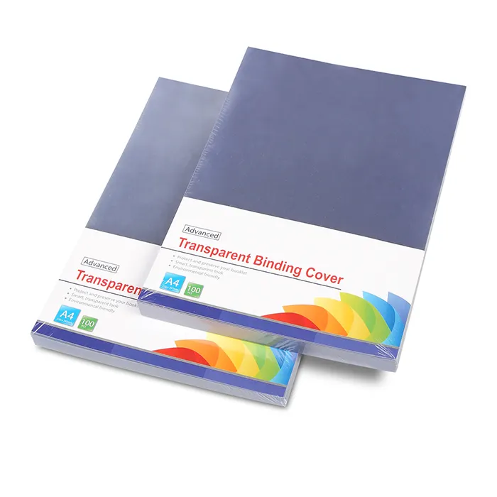 Letter Size A4 Clear Pvc Binding Covers A4 Binding Covers Pvc Book Binding Cover For Report Presentation IDPVCBC003