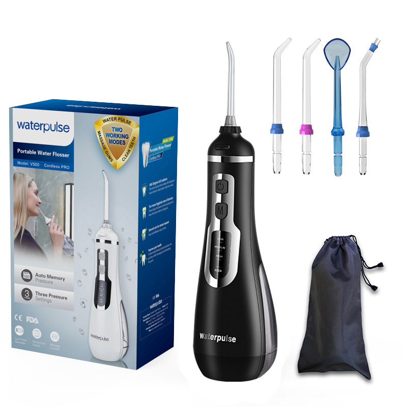Электрический зубной Флоссер Waterpulse V500 для гигиены зубов