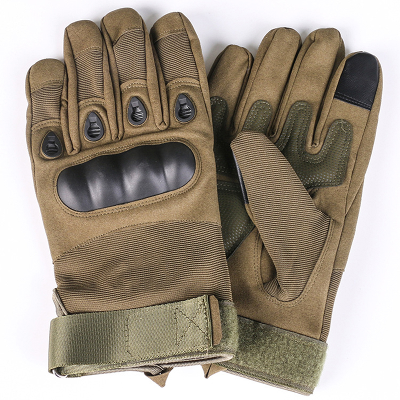 Full-finger Military Tactical Gloves Outdoor Fitness Palm Protective Military Training Gloves Sports Outdoor Protective Gear