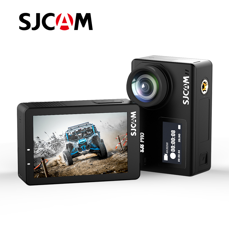 SJCAM SJ8 Pro 4k Экшн-камера для занятий спортом, набор микросхем Ambarella Водонепроницаемая Экшн-камера для подводной съемки на глубине