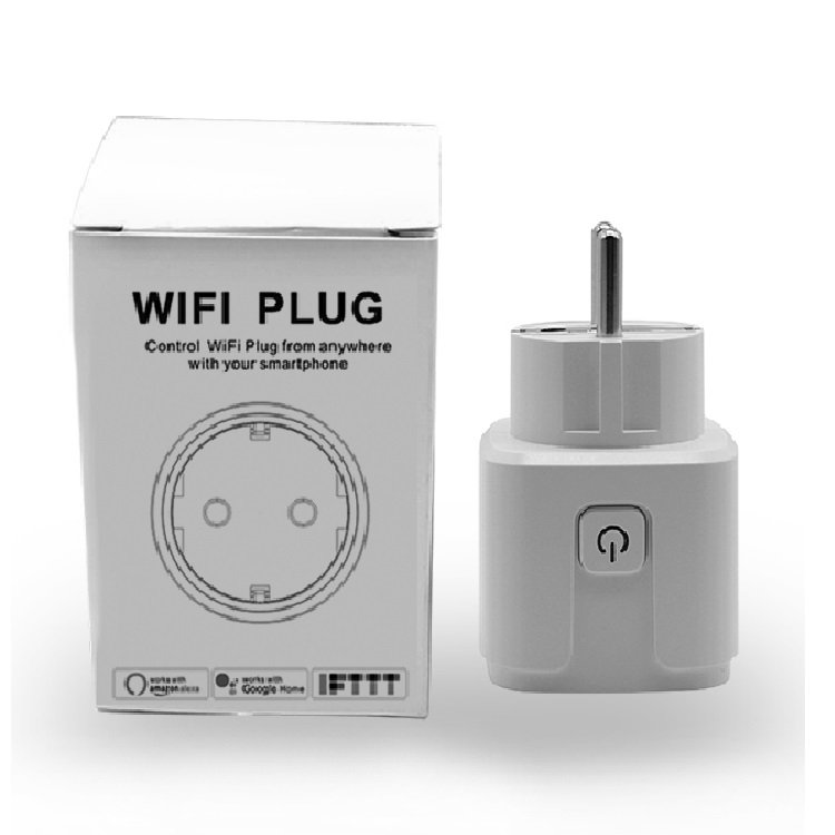 Google Assistant Amazon Alexa Mini Wifi EU 13A Standard Remote Control 220v Smart Plug Smart Life Wall Socket