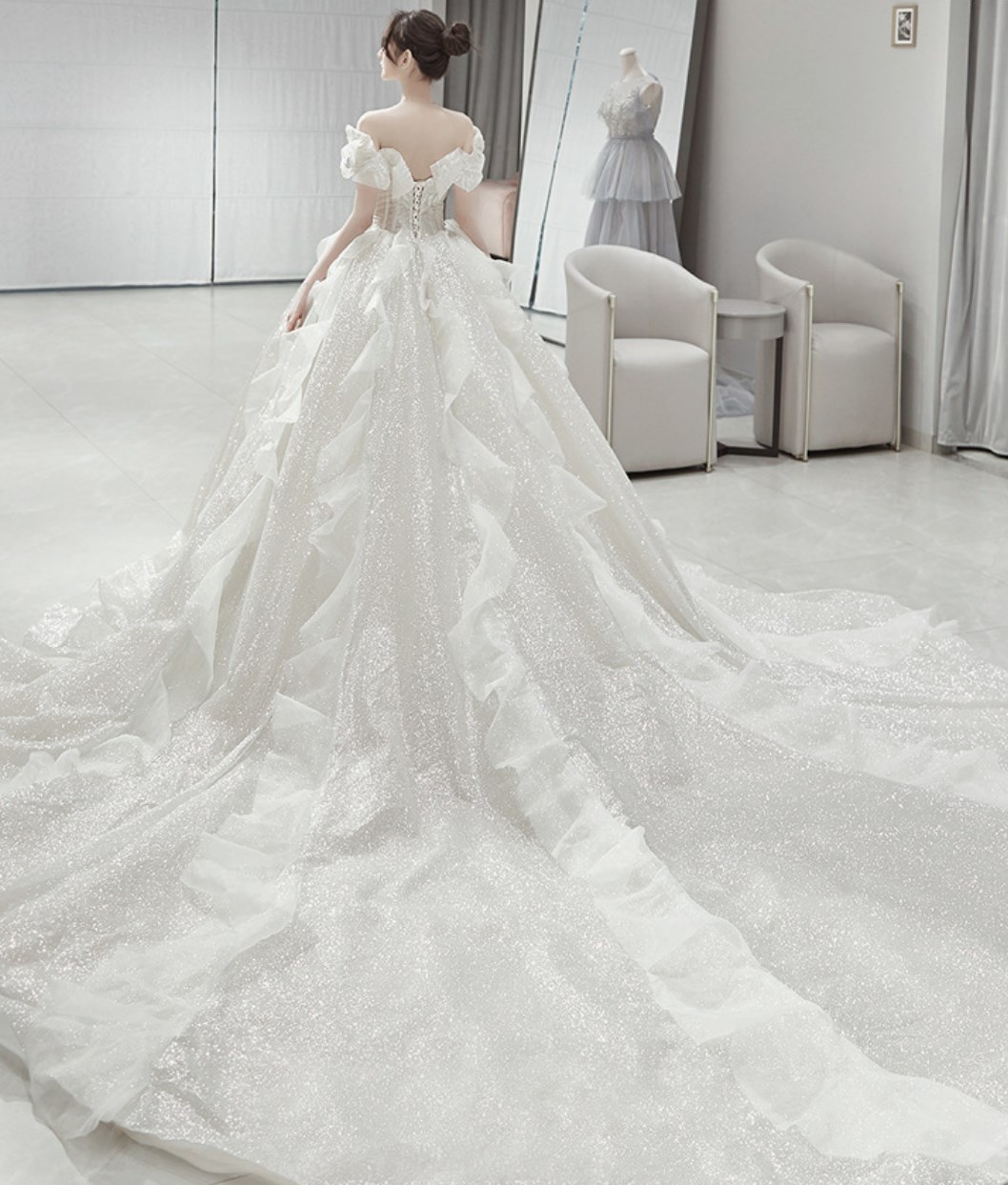 2021 Summer Lace Prom Evening Elegant Dress Floor Length New Style Sexy Wedding Dresses