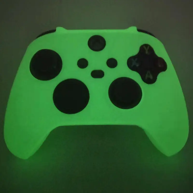 Glow in Dark Soft Silicon Case For Xbox Series S/X Controller Games Accessories Gamepad Joystick Cover For Xbox Series X S Skin